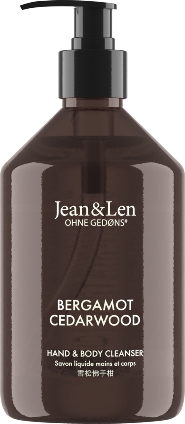 Bild 1 von Jean&Len Hand & Body Cleanser Bergamot Cedarwood