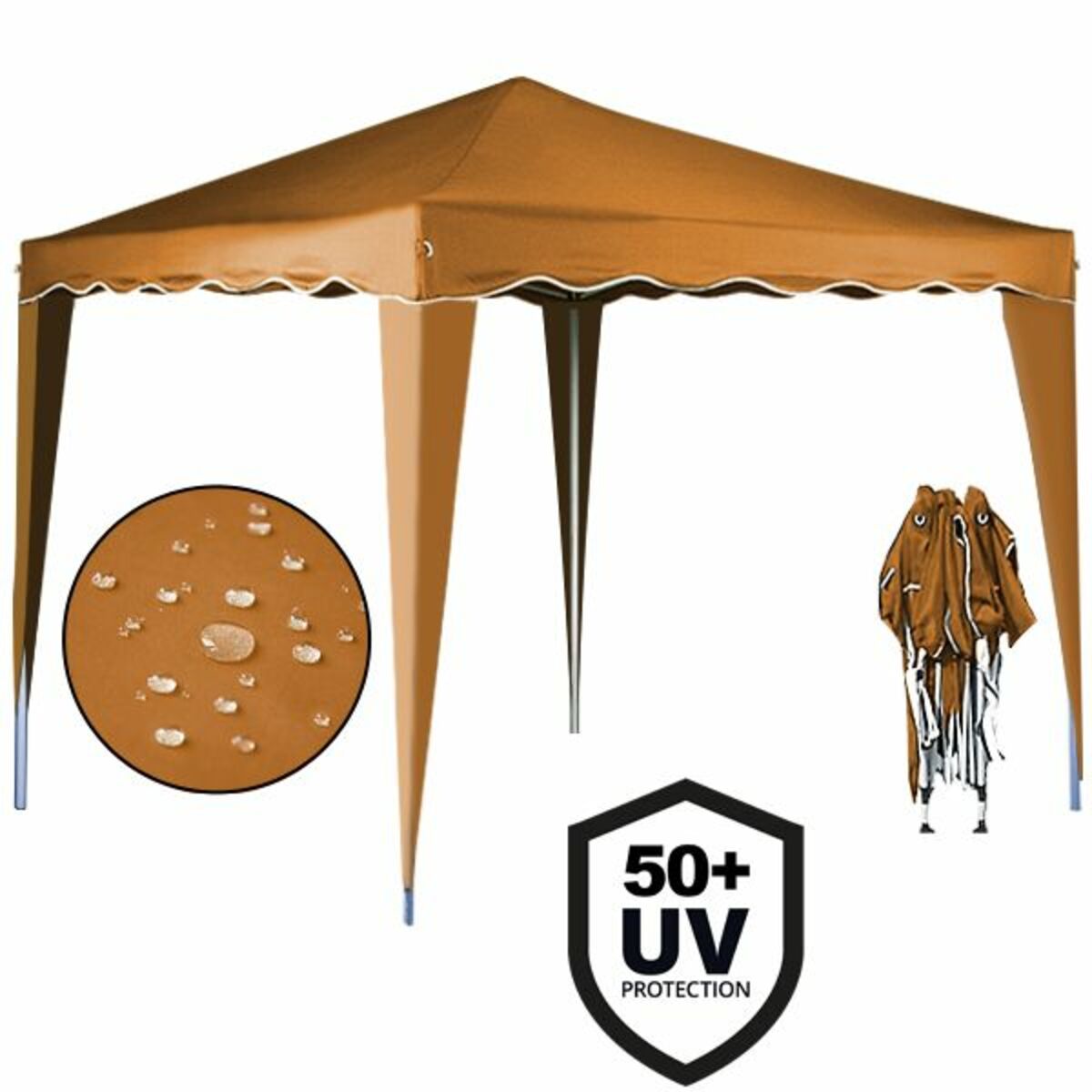 Bild 1 von Deuba Faltpavillon Capri 3x3 m hellbraun