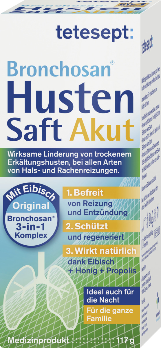 Bild 1 von tetesept Bronchosan Husten Saft Akut