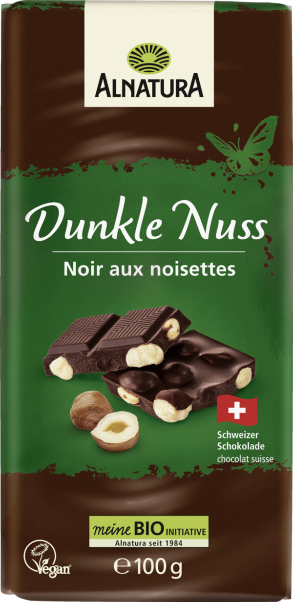 Bild 1 von Alnatura Bio Schokolade Dunkle Nuss