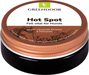 GREENDOOR Hot Spot Balsam, Fell vital für Hunde