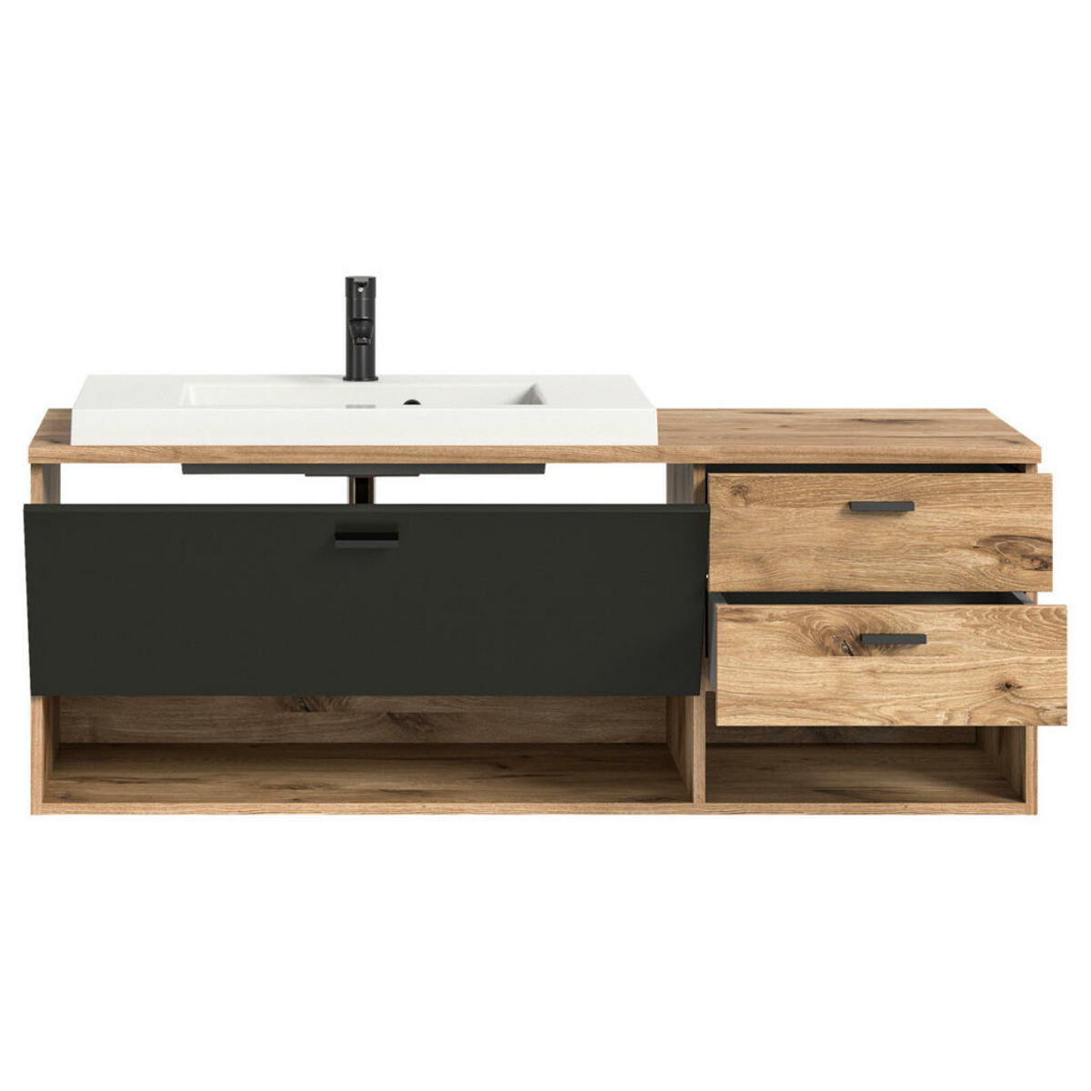 Bild 1 von Waschbeckenunterschrank GRADO B/H/T: ca. 140x50x48 cm