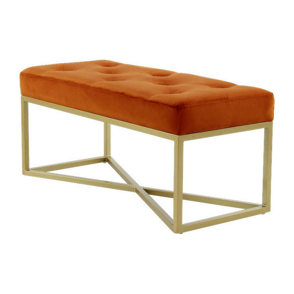 Bild 1 von Sitzbank Diaz 101 orange B/H/T: ca. 40x40x90 cm