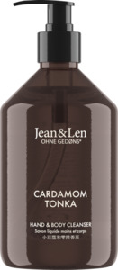 Jean&Len Hand & Body Cleanser Cardamom Tonka