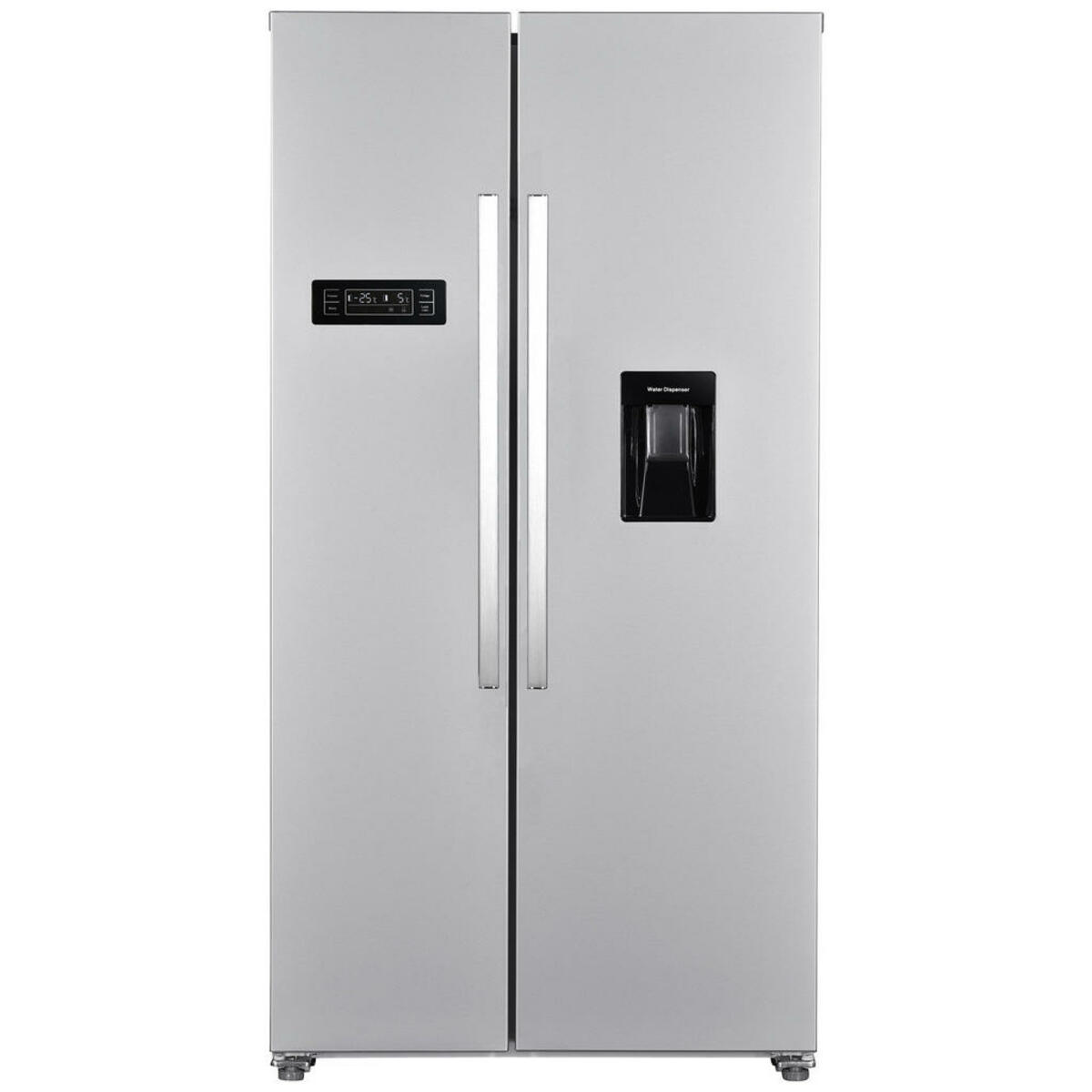 Bild 1 von PKM Side-by-Side SBSKS6.11E Edelstahloptik B/H/T: ca. 90x177x66 cm