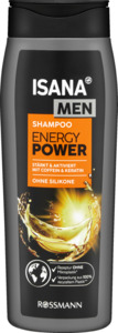 ISANA MEN Shampoo Energy Effect 1.83 EUR/1 l