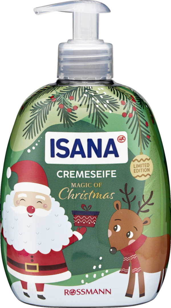 Bild 1 von ISANA Cremeseife Magic of Christmas
