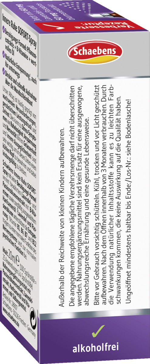 Bild 4 von Schaebens Innere Ruhe Sofort-Spray