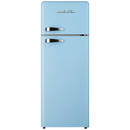 Bild 1 von Wolkenstein Retro Kühl-/Gefrierkombination GK212.4RT LB hellblau B/H/T: ca. 54,5x145,6x62,6 cm