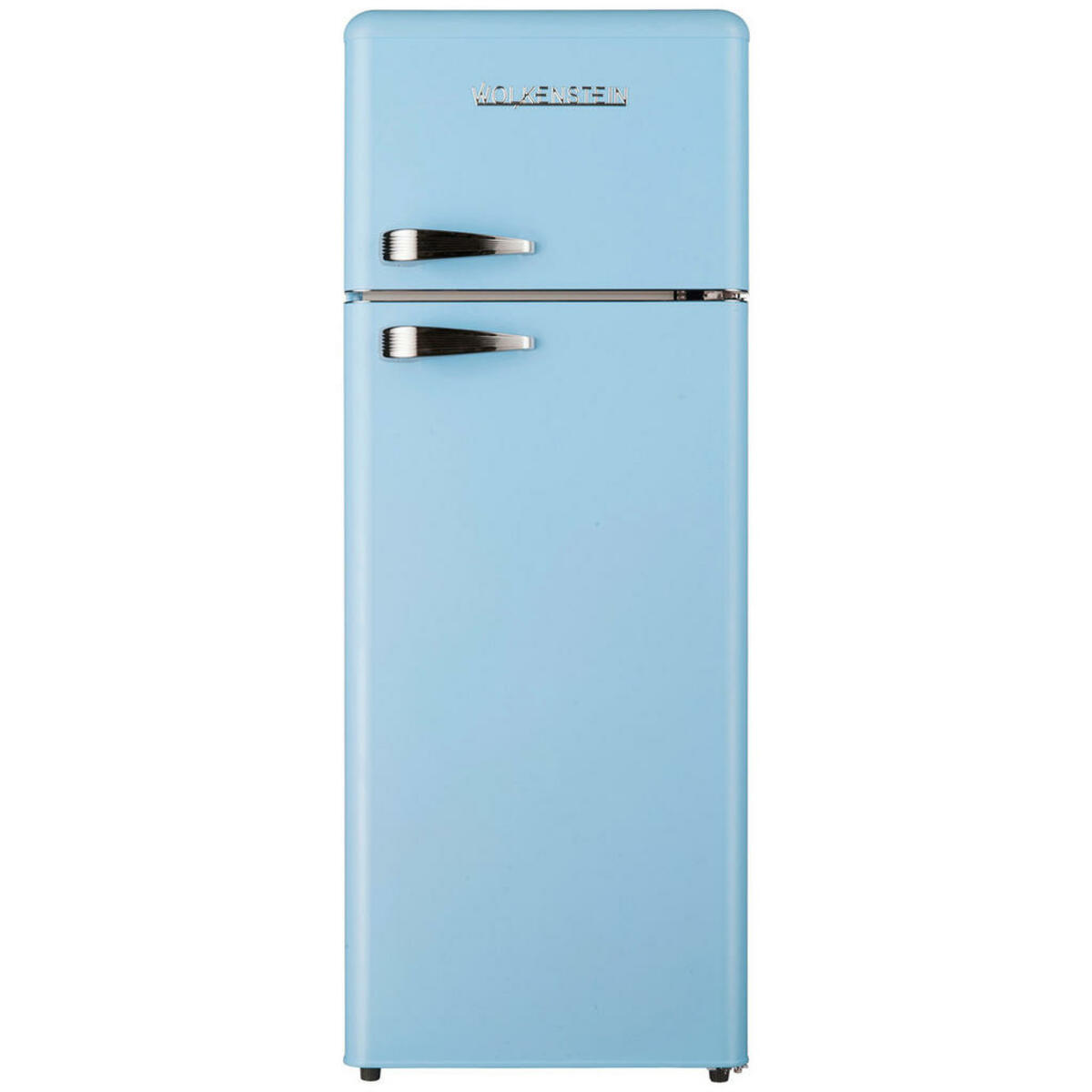 Bild 1 von Wolkenstein Retro Kühl-/Gefrierkombination GK212.4RT LB hellblau B/H/T: ca. 54,5x145,6x62,6 cm
