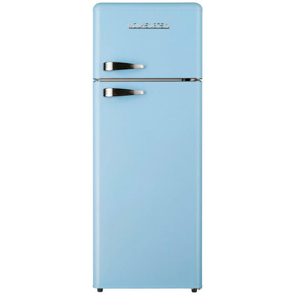 Bild 1 von Wolkenstein Retro Kühl-/Gefrierkombination GK212.4RT LB hellblau B/H/T: ca. 54,5x145,6x62,6 cm