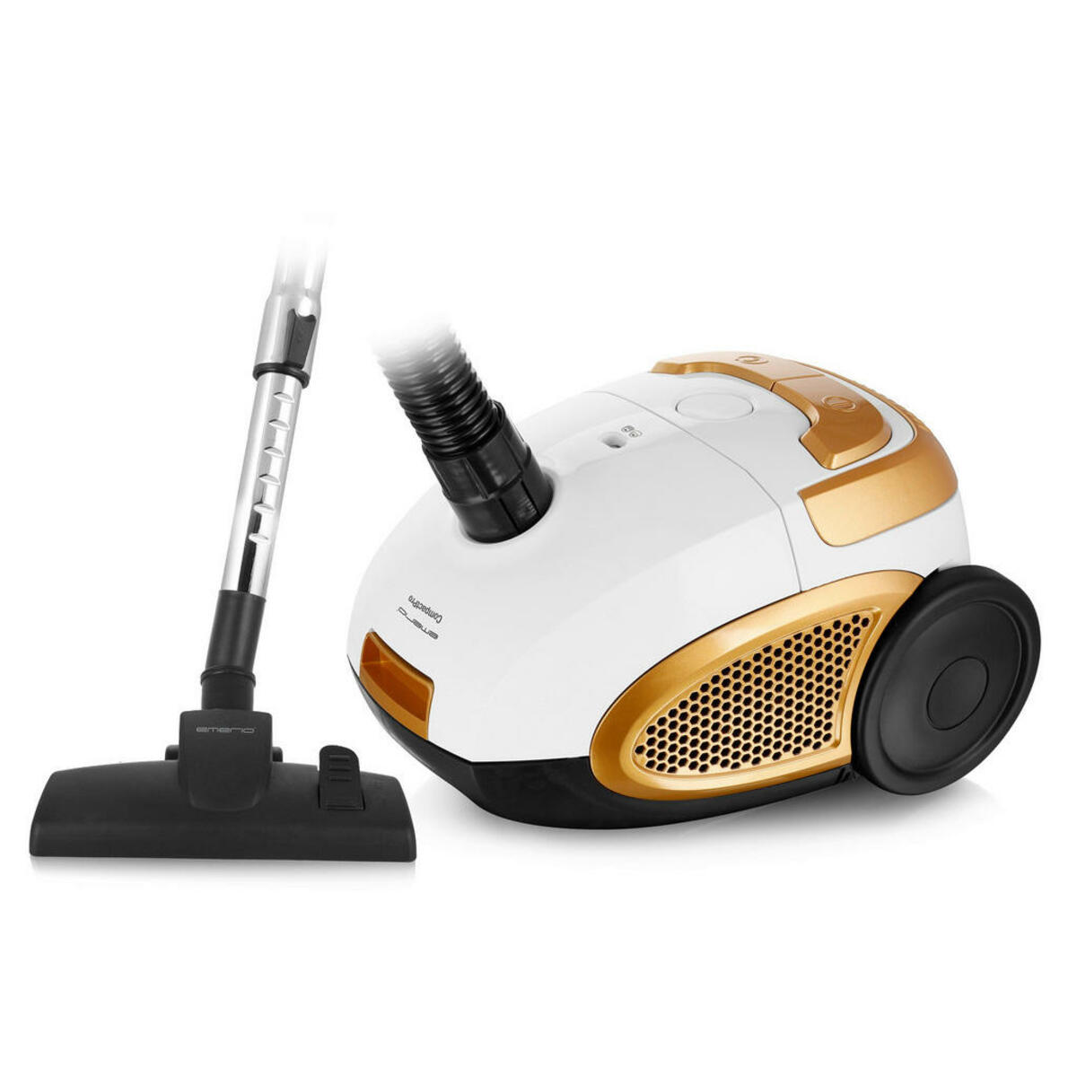 Bild 1 von Sauber Bodenstaubsauger VE-109959.26 weiß gold Kunststoff B/H/T: ca. 20x25x32 cm