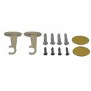 Bild 1 von Bella Casa Träger für Bistrostange, Scheibengardinenstange 8 mm, creme-weiß, 2 Stück