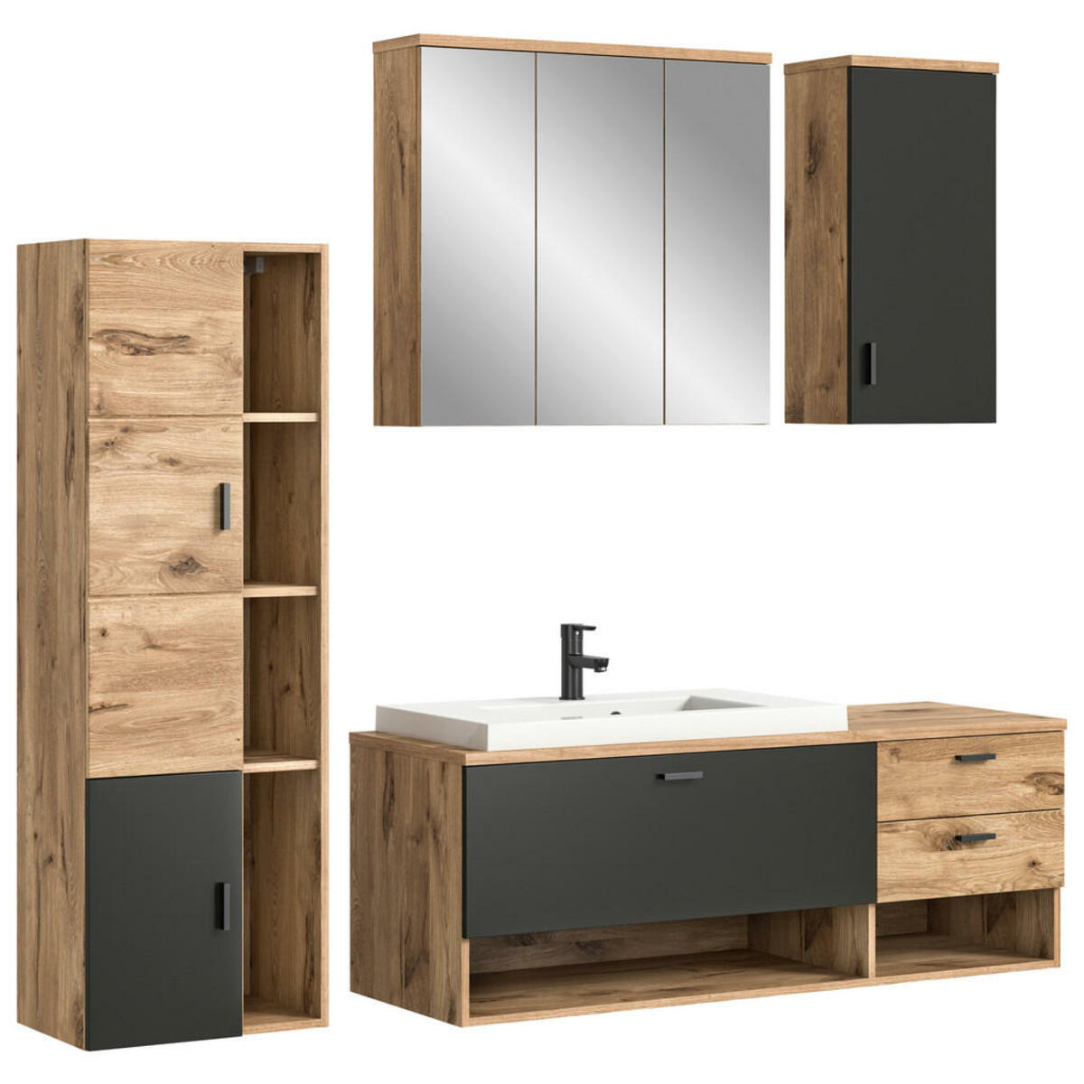 Bild 1 von Badezimmer-Set GRADO B/H/T: ca. 203x192x48 cm