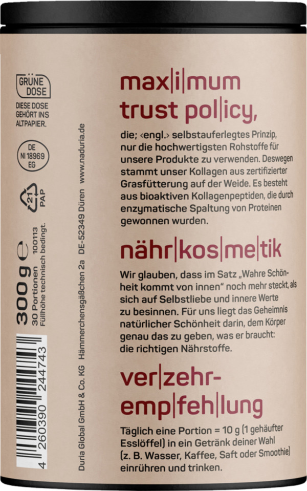 Bild 2 von Naduria Collagen Premium Hydrolysat