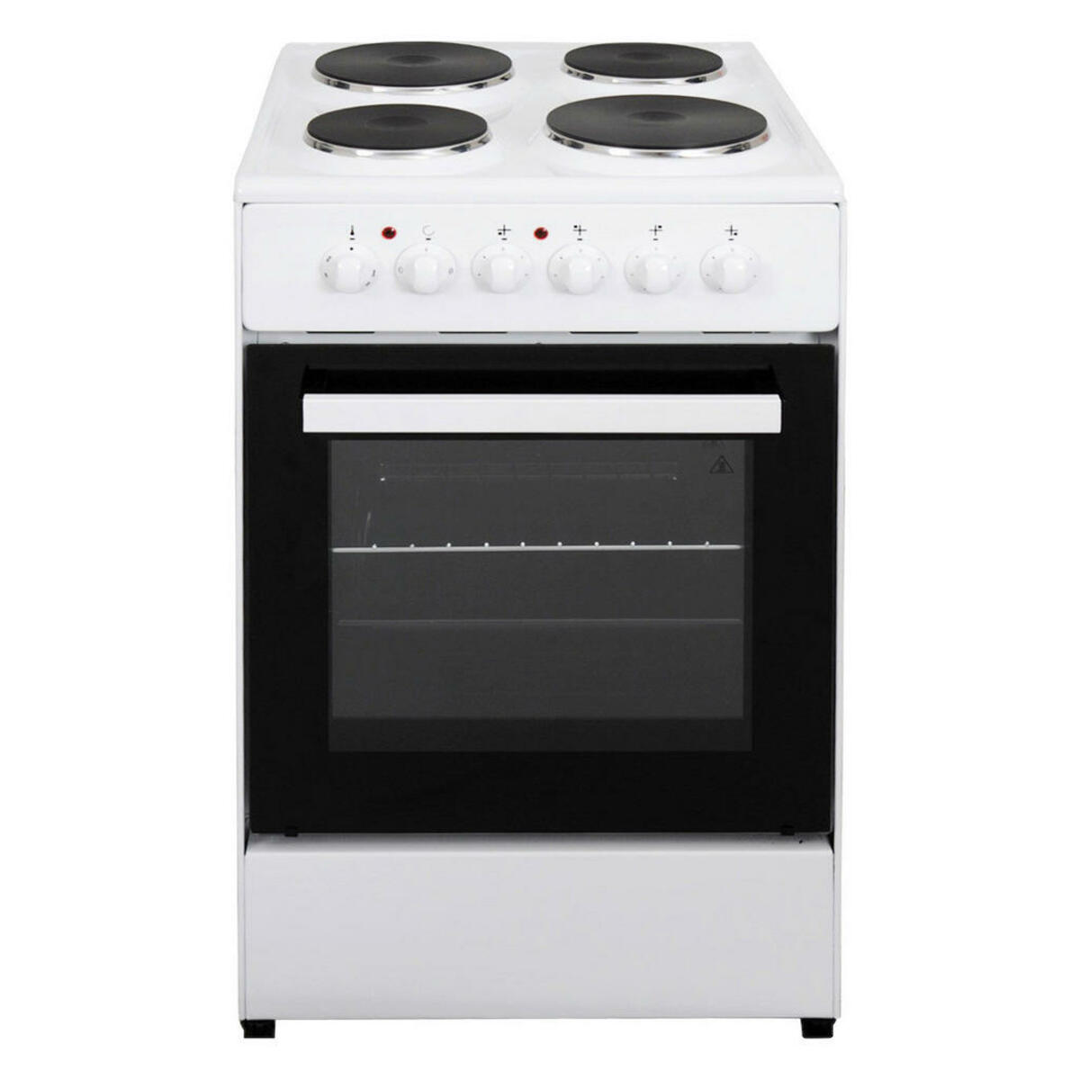 Bild 1 von PKM Stand-Elektroherd SH50-4KP weiß B/H/T: ca. 50x85x60 cm