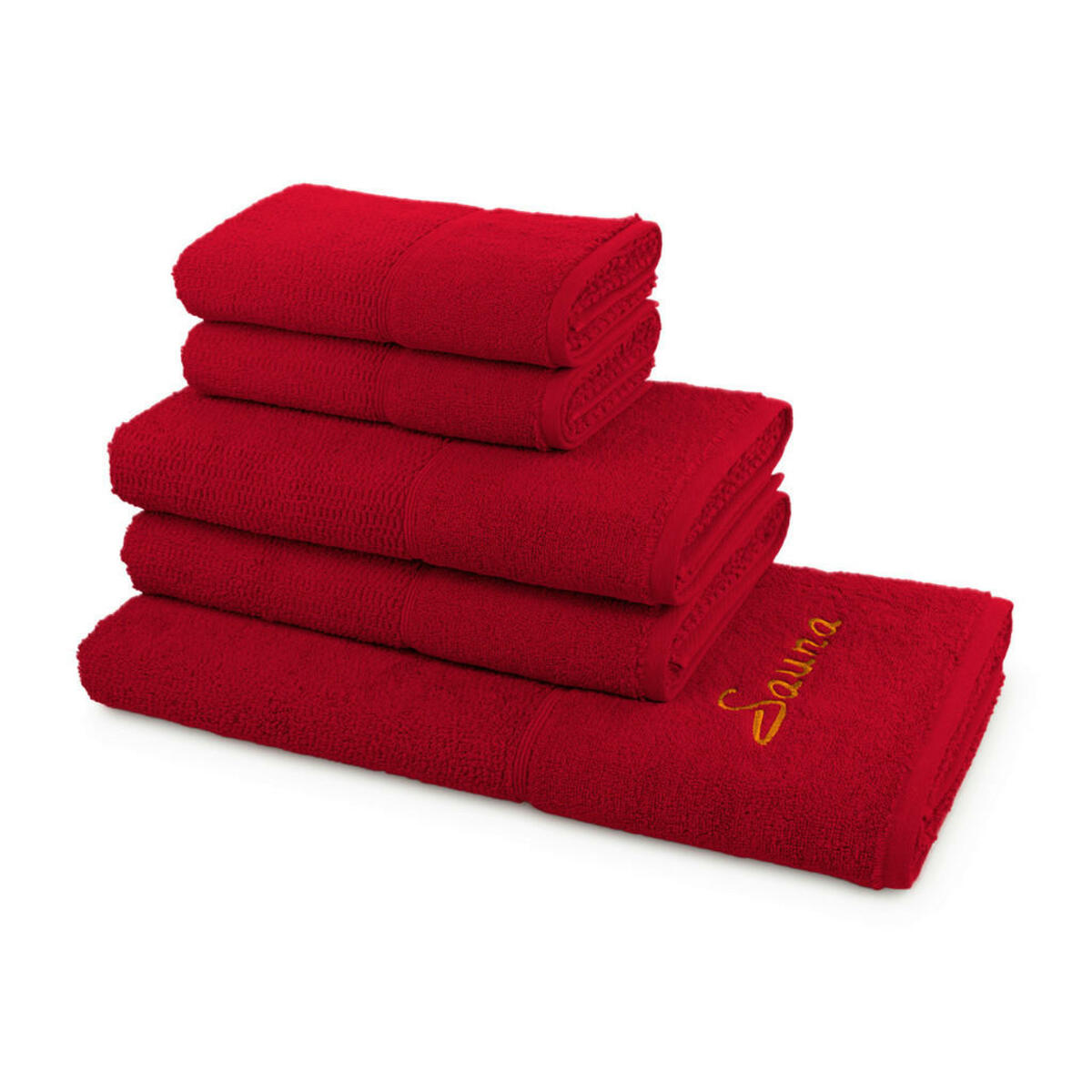 Bild 1 von Frottier-Set Pearl ruby Baumwolle