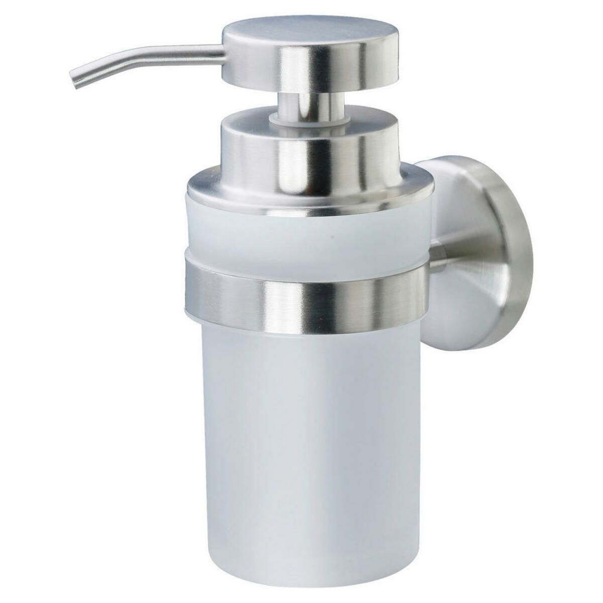 Bild 1 von Seifenspender Edelstahloptik Edelstahl B/H/L: ca. 12,7x15,6x7 cm