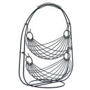Bild 1 von Obstkorb schwarz Eisen B/H/L: ca. 19,5x43x35 cm
