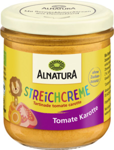 Alnatura Bio Streichcreme für Kinder - Tomate Karotte