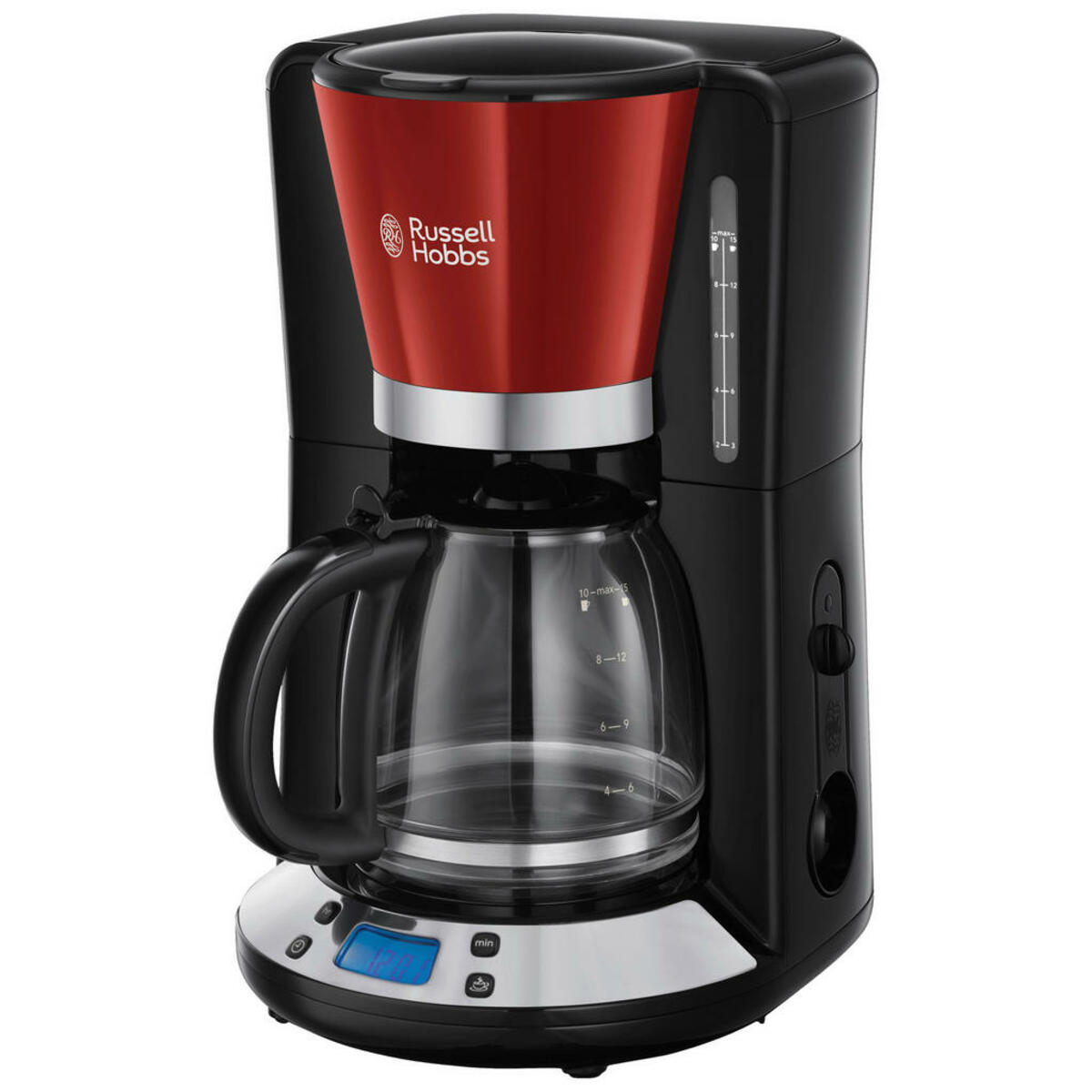 Bild 1 von Russell Hobbs Kaffeeautomat 24031-56 rot schwarz Kunststoff Glas B/H/T: ca. 21x35x24 cm