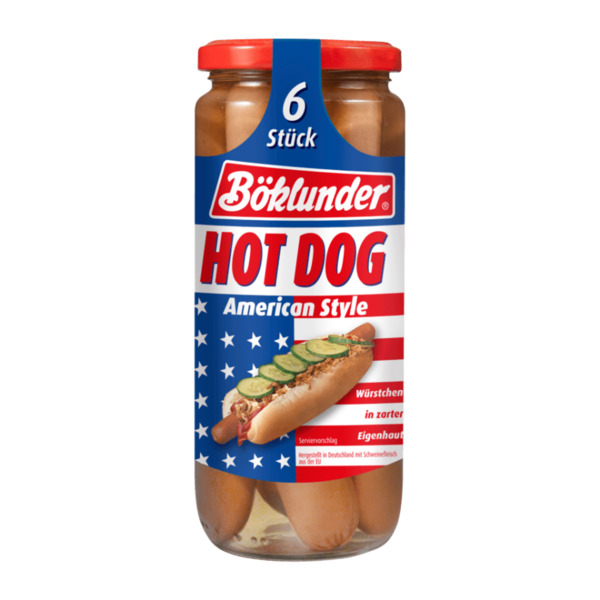 Bild 2 von BÖKLUNDER / GUTFRIED Hot-Dog-Würstchen
