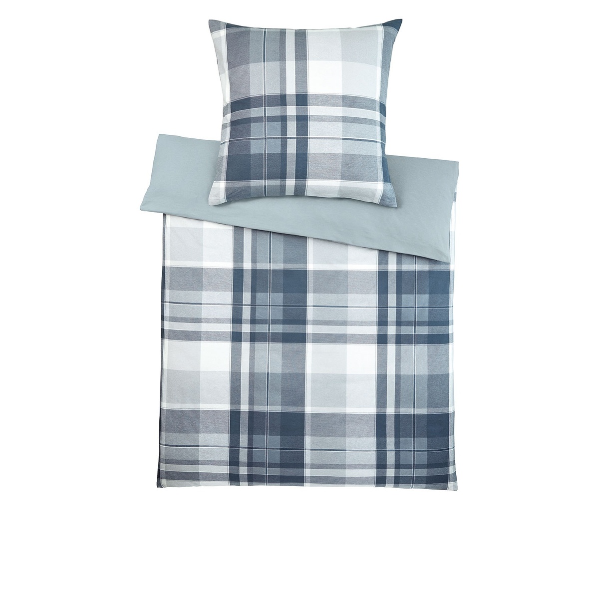 Bild 2 von NOVITESSE Biber-Bettwäsche, 155 x 220 cm