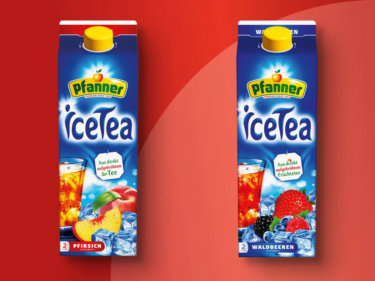 Bild 1 von Pfanner Eistee, 
         2 l