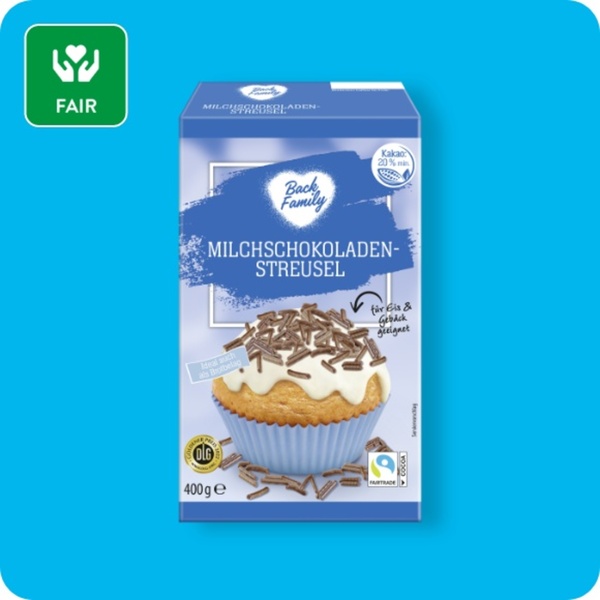 Schokoladen-Streusel von ALDI SÜD ansehen!