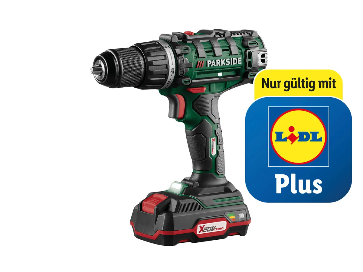Bild 1 von PARKSIDE® Akku-Bohrschrauberset 20 V, 
         Set