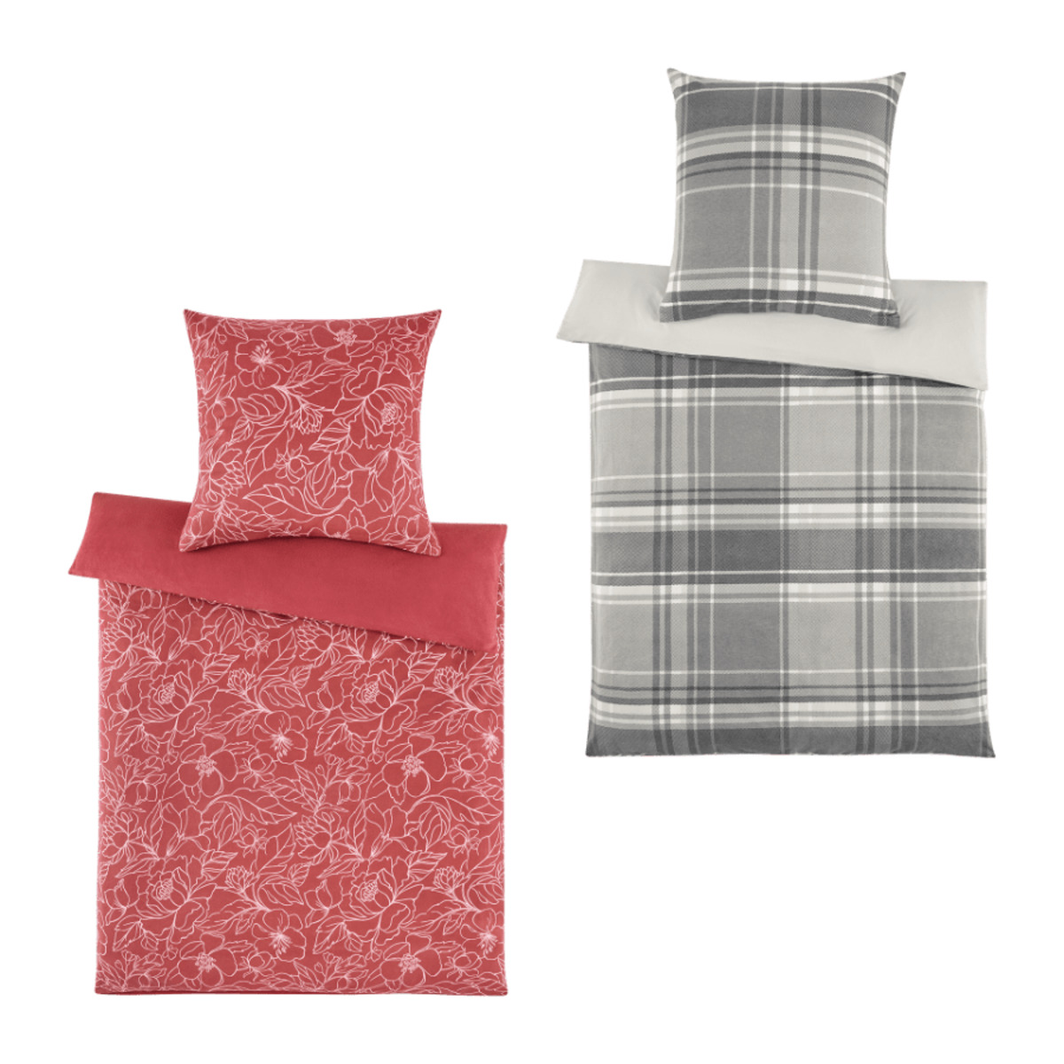 Bild 1 von NOVITESSE Flanell-Bettwäsche, B x L: ca. 135 x 200 cm