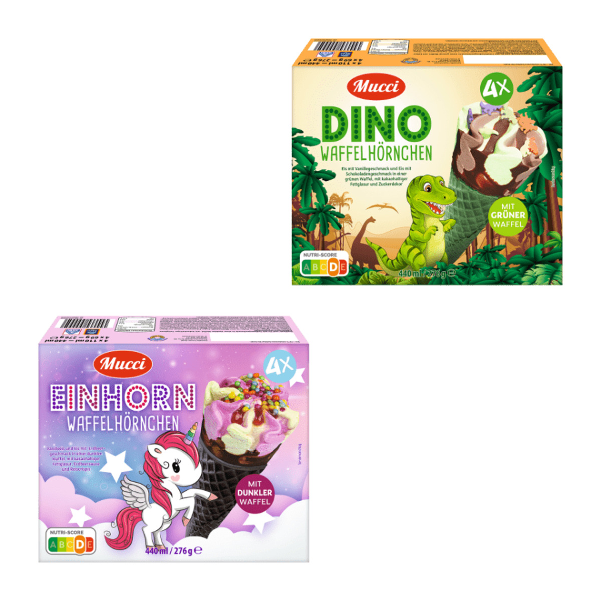 Bild 1 von MUCCI Waffel-Hörnchen