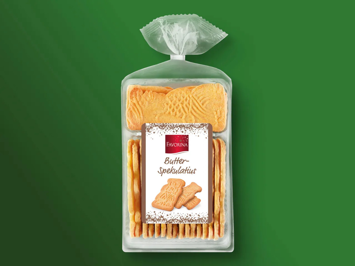 Bild 1 von Favorina Butter-Spekulatius, 
         250 g