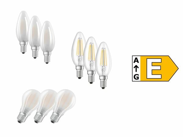 Bild 1 von OSRAM LED-Filamentlampen, 
         3 Stück