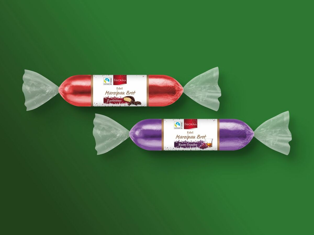 Bild 1 von Favorina Edelmarzipan-Brot, 
         125 g