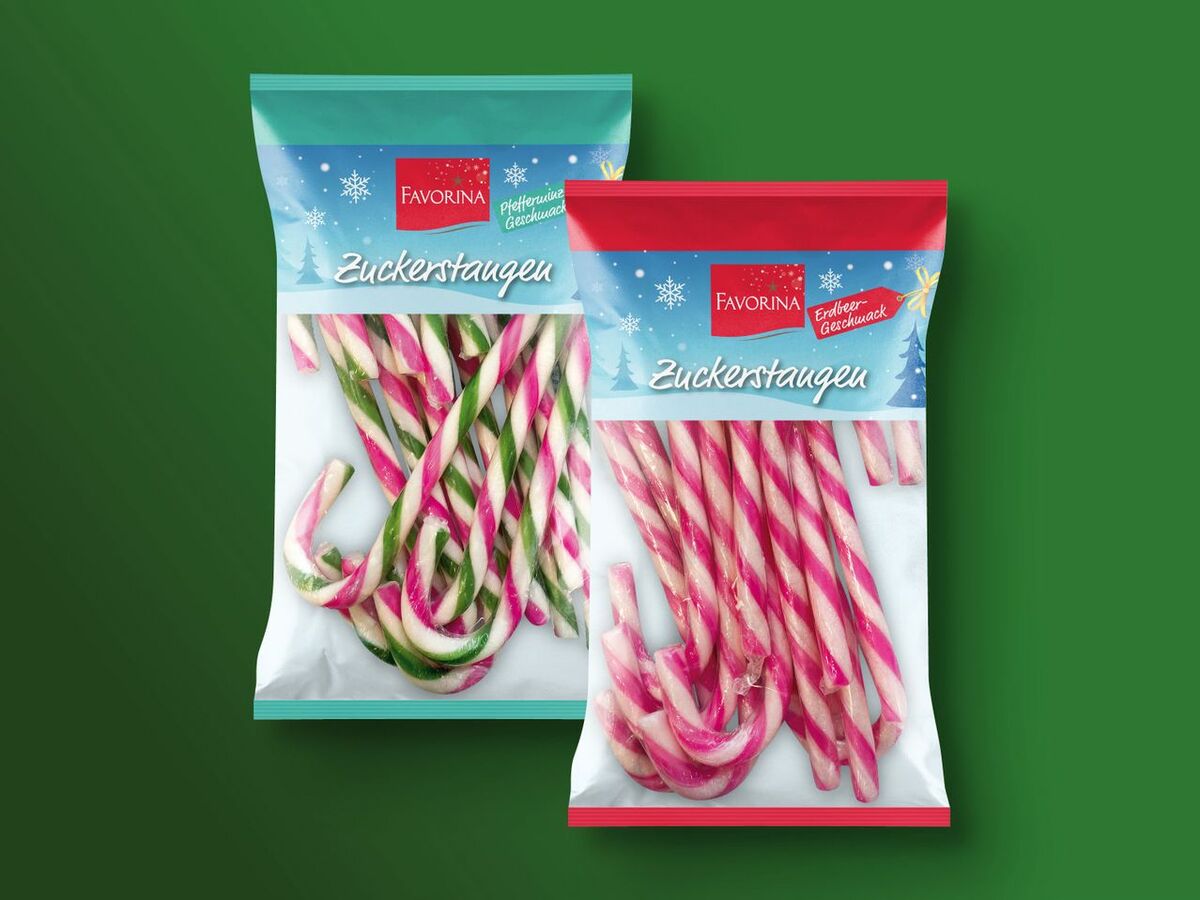 Bild 1 von Favorina Zuckerstangen, 
         144 g
