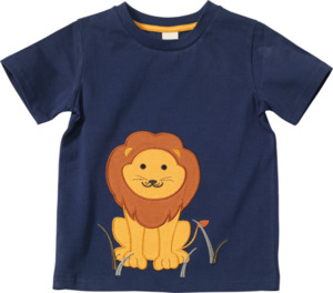 ALANA Kinder Shirt, Gr. 122, aus Bio-Baumwolle, blau