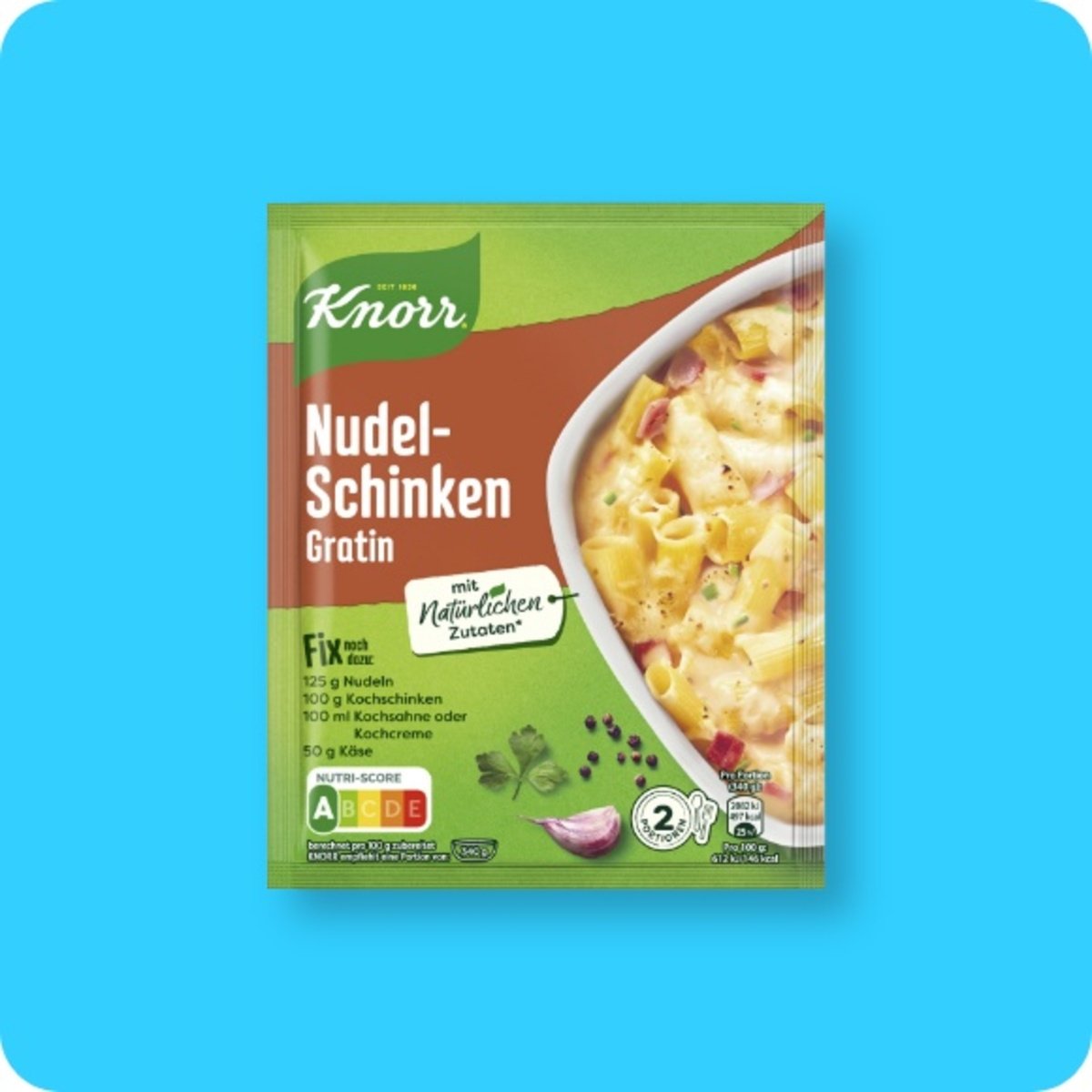 Fix Knorr® Nudel Schinken Gratin Von Aldi SÜd Ansehen