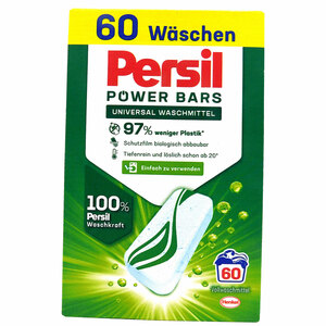 Waschmittel Universal Power Bars 60WL, 1,77 kg Persil