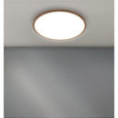 Bild 1 von LED-Deckenleuchte 'Holz' holzfarben Ø 42 cm