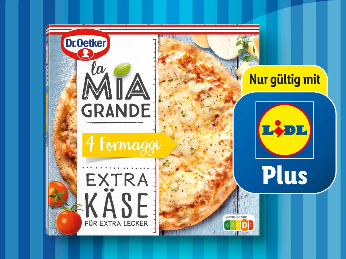 Bild 1 von Dr. Oetker La Mia Grande, 
         410/400/415/380 g