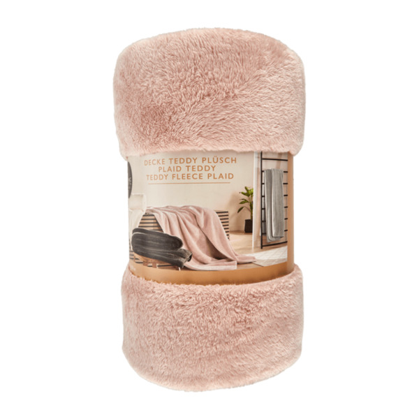 HOME CREATION Teddyplüschdecke von ALDI Nord ansehen!