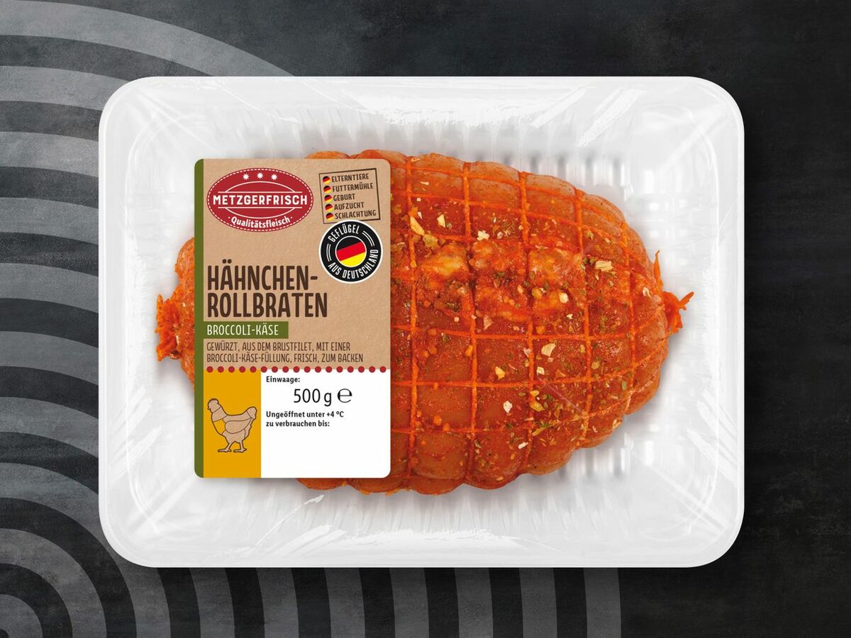 Bild 1 von Metzgerfrisch Hähnchen-Rollbraten, 
         500 g