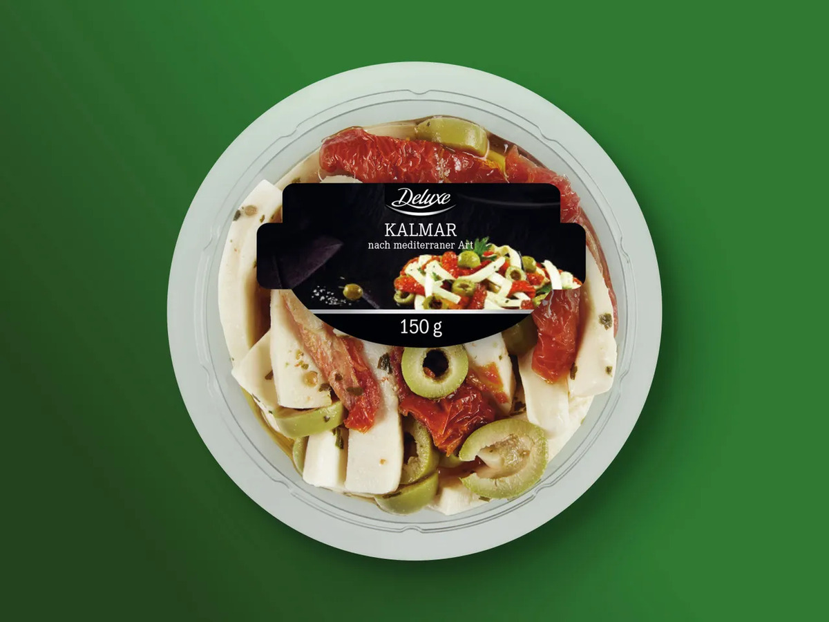 Bild 1 von Deluxe Kalmar Mediterrraner Art, 
         150 g; Abtropfgewicht: 115 g