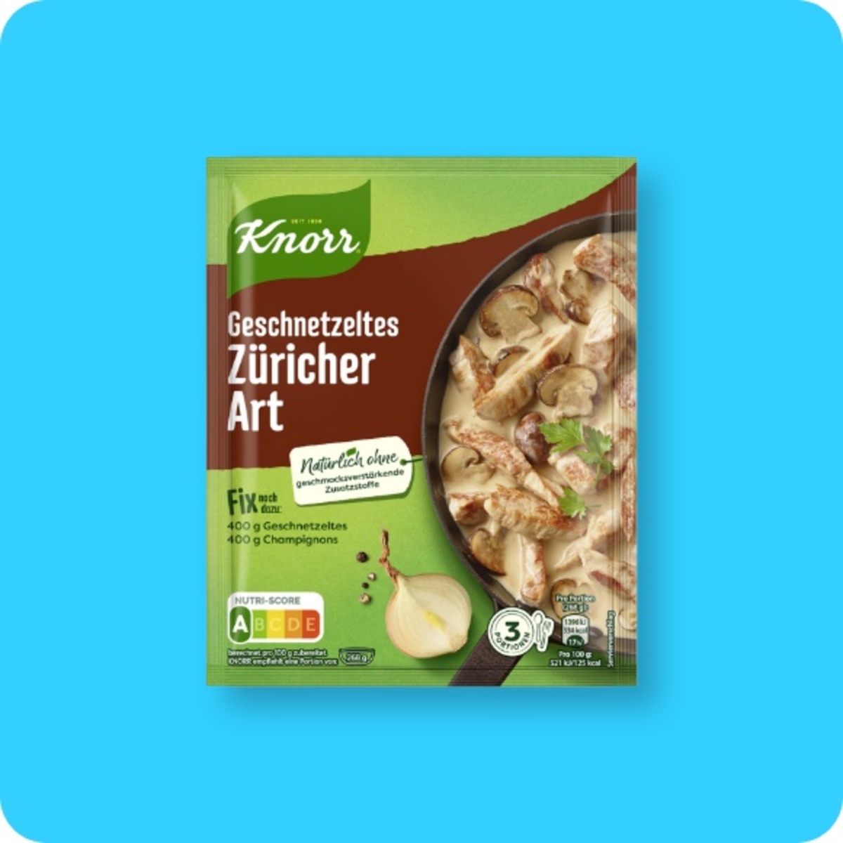 Bild 1 von Fix KNORR® Geschnetzeltes Züricher Art