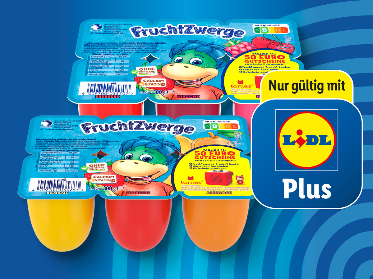 Fruchtzwerge Werbung Will Hier Jemand Was Gutes Aus Milch www.discounto.de