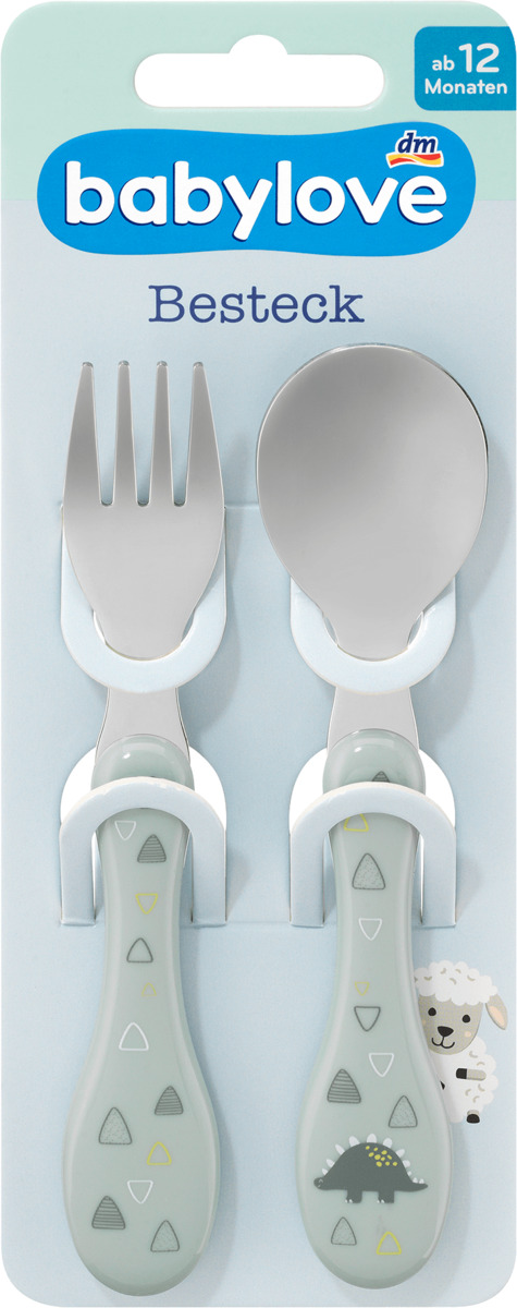 Bild 1 von babylove Esslernbesteck grün