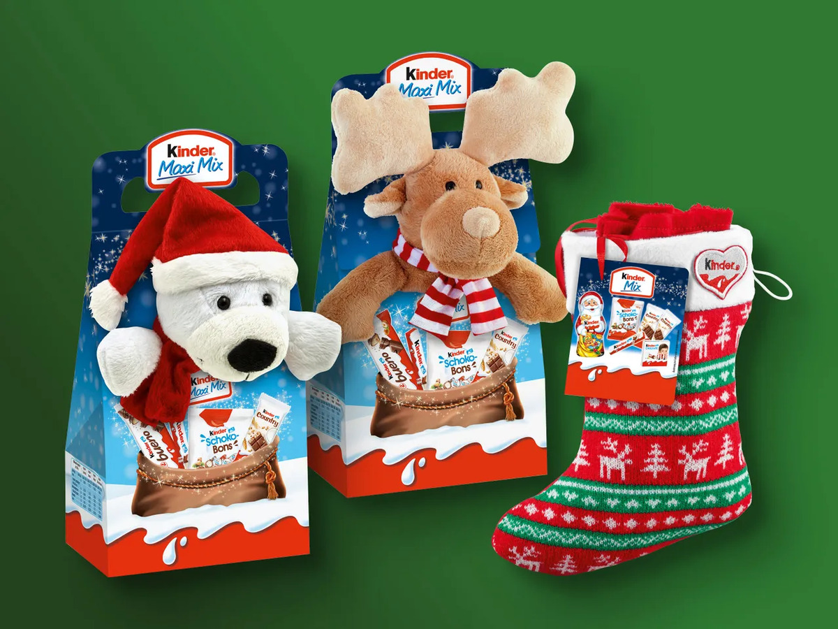 Bild 1 von Kinder Maxi Mix Plüschtier/Mix Stiefel, 
         133/219 g