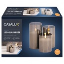 Bild 4 von CASALUX LED-Glaskerze, 3er-Set