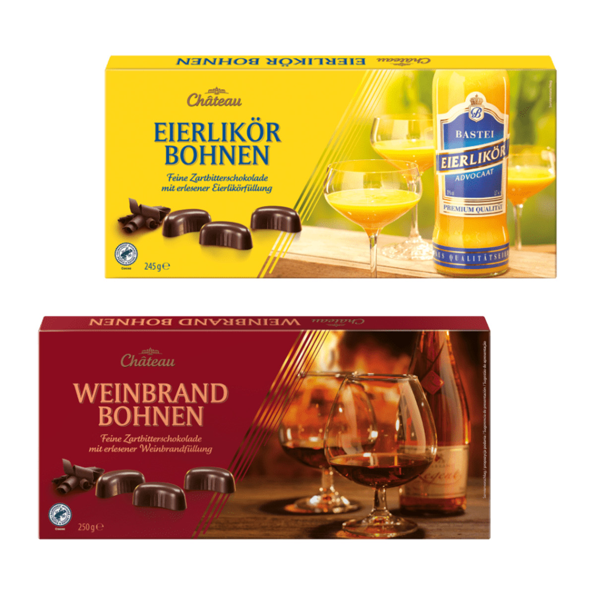 Bild 1 von CHÂTEAU Eierlikör- / Weinbrandbohnen